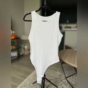 White bodysuit size L